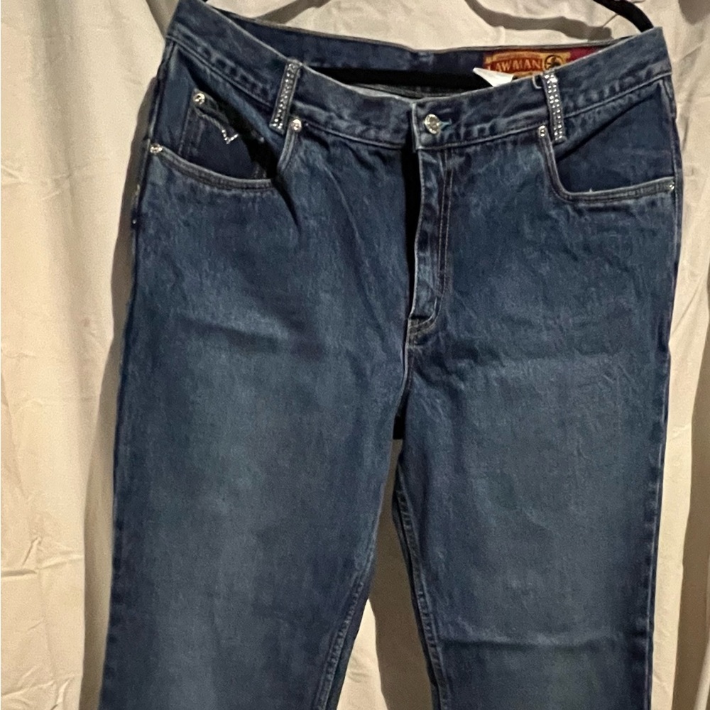 Vintage Lawman Western Bareback Jeans